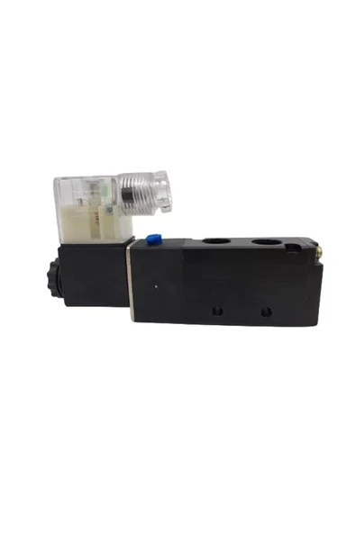 KUZGUN ONLİNE SHOP Pnömatik Valf Ventil 4V210-08 1/4 - 5/2 BY 12V/24V/110V/220VKuzgun Ticaret