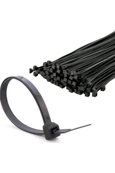 KUZGUN ONLİNE SHOP Tork Siyah Kablo Bağı 4,5X250 - 1
