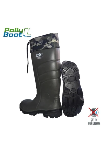 KUZGUN ONLİNE SHOP Pollyboot Vega 42 Numara Boğazlı Poliüratan Çizme