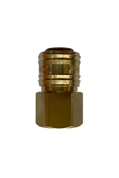 KUZGUN ONLİNE SHOP Pnömatik Sarı Stoper Otomatik Rekor Dişi Gövde T26 - M16x1.5Kuzgun Ticaret - 1