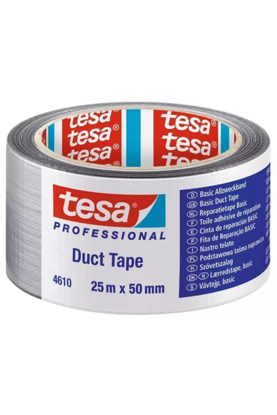 KUZGUN ONLİNE SHOP Tesa 4610 Duck Bantı Gri 50 mm 25 Metre