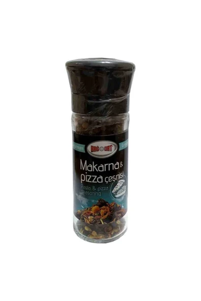 KUZGUN ONLİNE SHOP Cam Değirmenli Makarna ve Pizza Çeşnisi Karışık Baharat 50 Gr
