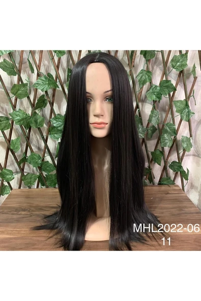 KUZGUN ONLİNE SHOP Fiber Sentetik Peruk Postiş Peruk Isıya Dayanıklı