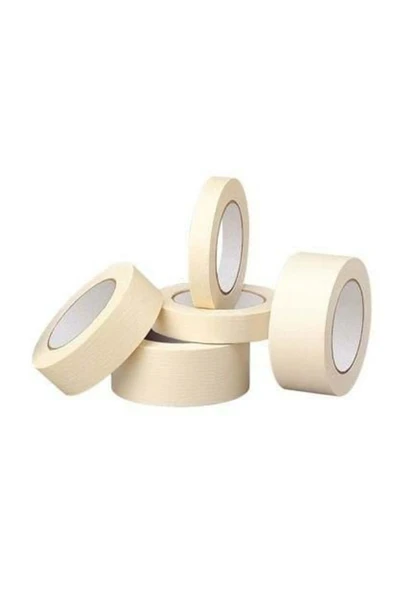 KUZGUN ONLİNE SHOP Maskeleme Kağıt Bant 24 mm 20 Metre