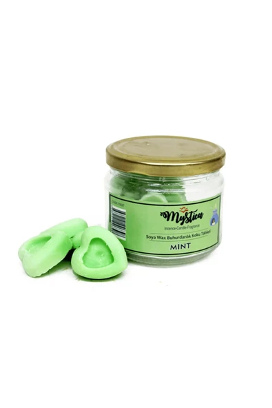 KUZGUN ONLİNE SHOP Buhurdanlık Kokusu Soya Wax Mint ( Lisinya )