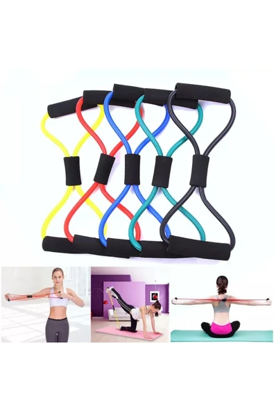KUZGUN ONLİNE SHOP Pilates Egzersiz Direnç Lastiği - 1