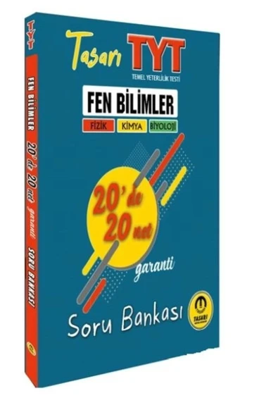 TASARI AKADEMİ YAYINLARI Tasarı Tyt Fen Bilimleri 20 De 40 Net Soru Bankası