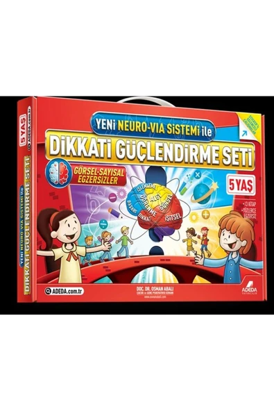 YAZARIN KENDİ YAYINI Dikkati Güçlendirme Seti  Anasınıfı - 5 Yaş- Neuro-Via