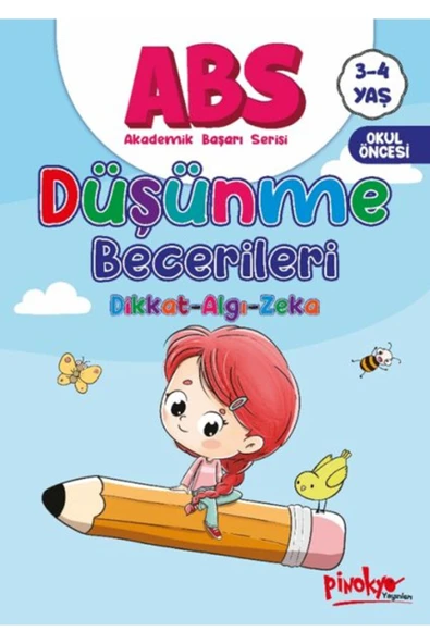 KUZGUN TİCARET ABS 3-4 Yaş Düşünme Becerileri Dikkat-Algı-Zeka