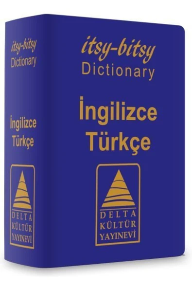KUZGUN TİCARET Delta Kültür İngilizce - Türkçe Mini Sözlük