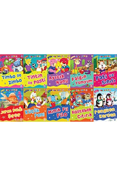 KUZGUN TİCARET Mini Masallar 3 (10 Kitap Takım)