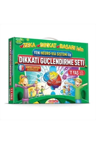 KUZGUN TİCARET Dikkati Güçlendirme Seti - 5. Sınıf 11 Yaş-Neuro-Via