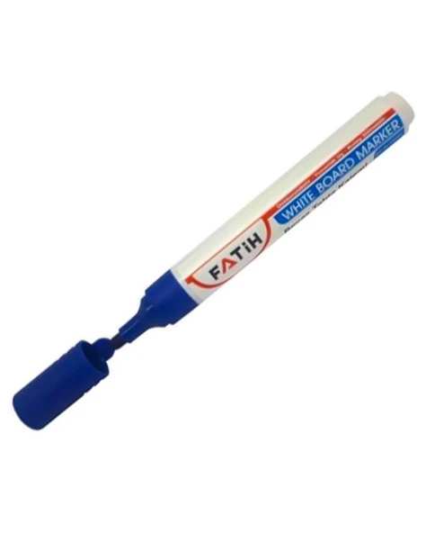 Fatih Doldurulabilir Beyaz Tahta Kalemi Mavi 12 Adet 34350 - 2