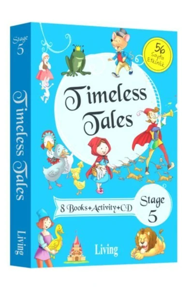 KUZGUN TİCARET Timeless Tales Stage 5 (8 Books+Activity+Cd)