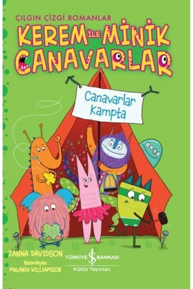 KUZGUN TİCARET Kerem ile Minik Canavarlar - Canavarlar Kampta