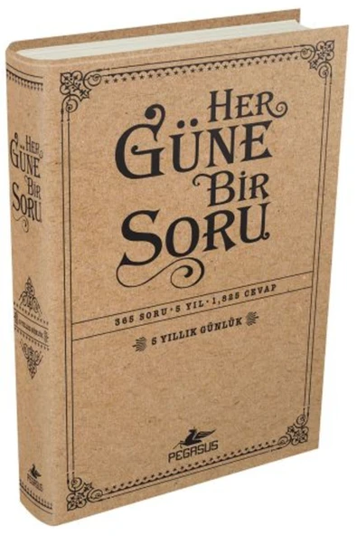 KUZGUN TİCARET Her Güne Bir Soru: 5 Yıllık Günlük