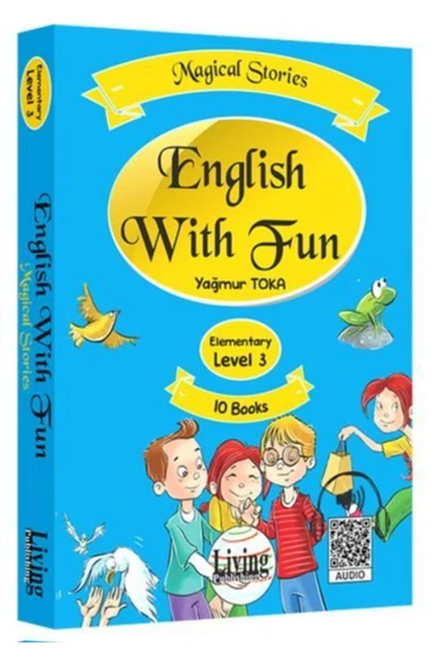 KUZGUN TİCARET English With Fun Level 3 - 10 Kitap - Magical Stories