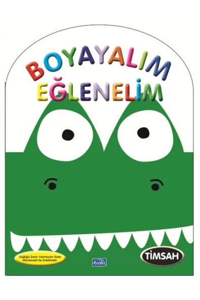 KUZGUN TİCARET Boyayalım Eğlenelim Timsah - 1