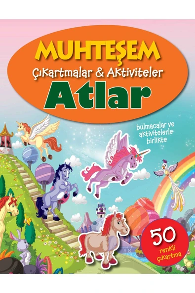KUZGUN TİCARET Muhteşem Çıkartmalar ve Aktiviteler - Atlar