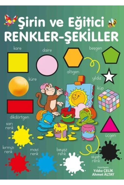 KUZGUN TİCARET Şirin ve Eğitici Renkler - Şekiller