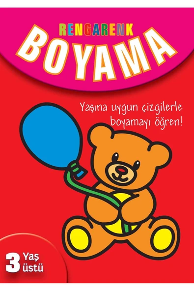 KUZGUN TİCARET Rengarenk Boyama (3 Yaş Üstü)