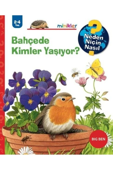 KUZGUN TİCARET Bahçede Kimler Yaşıyor? - Neden Niçin Nasıl 2 - 4 Yaş