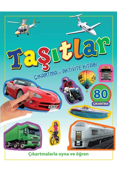 KUZGUN TİCARET Taşıtlar - Çıkartma ve Aktivite Kitabı - 1