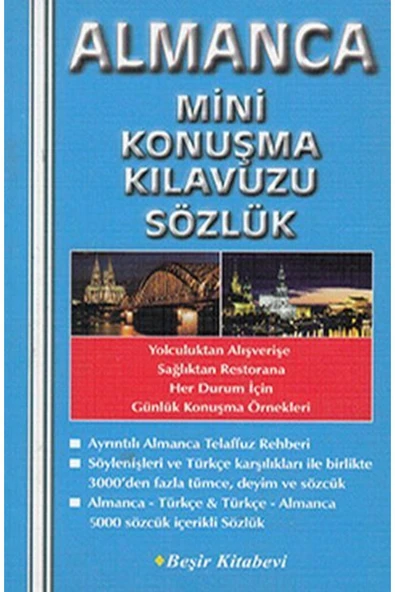KUZGUN TİCARET Almanca Mini Konuşma Kılavuzu Sözlük