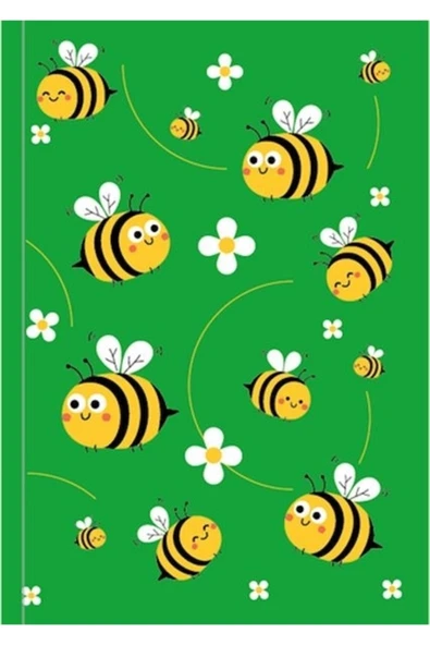 MABBELS (Kitap) Şaşkın Arı Not Defteri 9x15