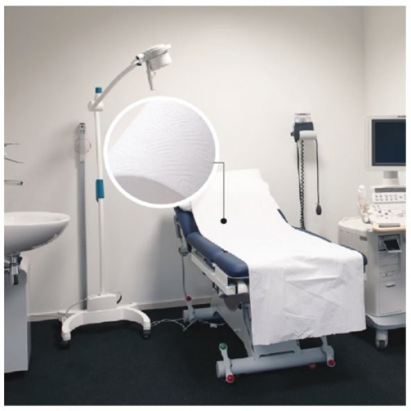 renktaş gürsoy muayene masa örtüsü sedye örtüsü - Resim 2