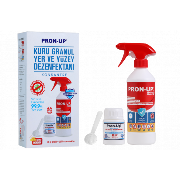 Pron-up 20 Gr Set Yer Yüzey Dezenfektanı - 2