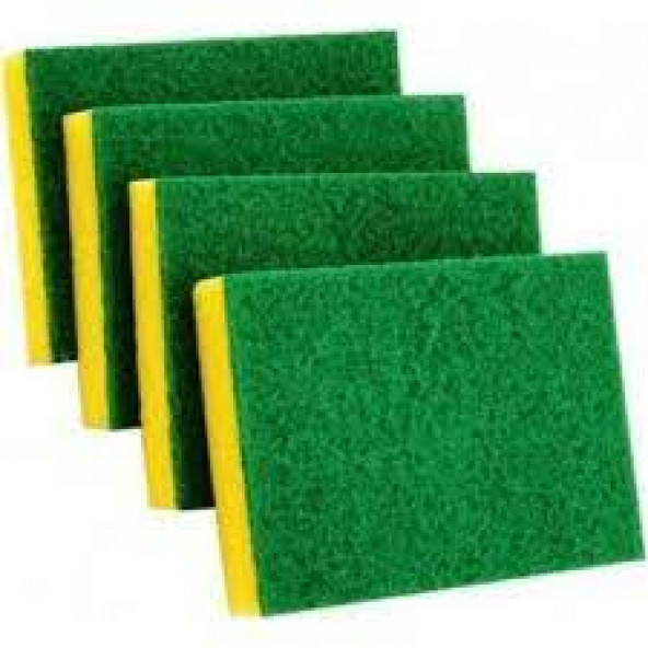 Endüstriyel Bulaşık Süngeri 4 Lü Paket - 4