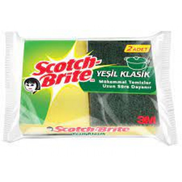 Scotch Brite Bulaşık Süngeri Oluklu 2li