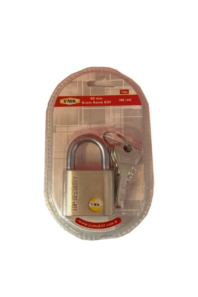 KUZGUN TİCARET Ymk Krom Asma Kilit 40mm - Lisinya
