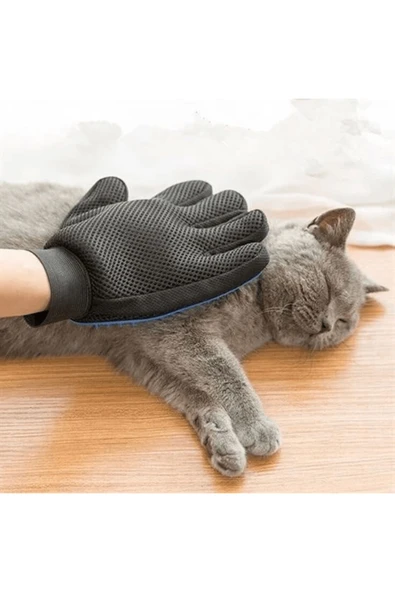 KUZGUN TİCARET Tüy Toplayan Kedi Temizleme Eldiveni Tüy Toplama Eldiveni ( Lisinya ) - 1