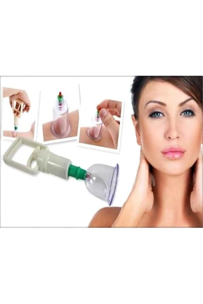 KUZGUN TİCARET Hacamat Seti - Vakumlu Kupa Çekme Seti (Model 2)