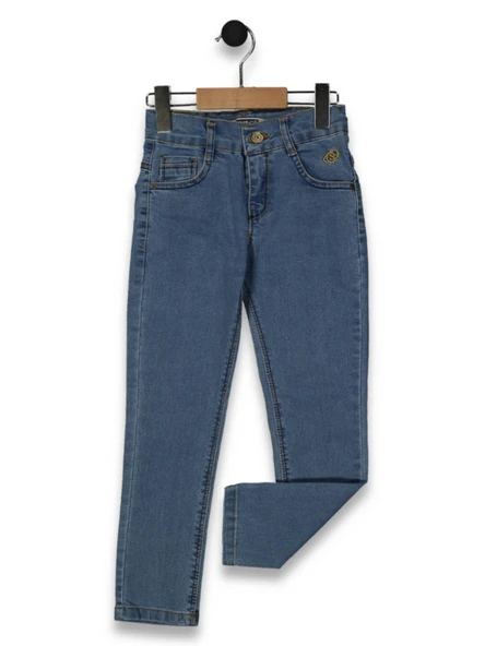 CEP NAKIŞLI ERKEK JEANS PANTOLON