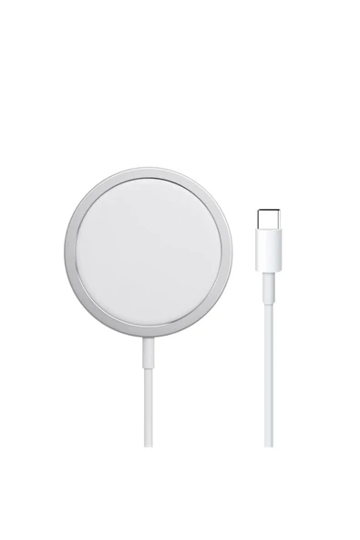 KUZGUN TİCARET Force Mv12 Magsafe 15w Hızlı Wireless Şarj Kablosu - Lisinya