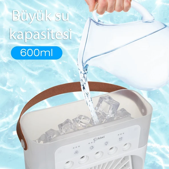 Kiwi KFAN-7655 Soğuk Buharlı Masaüstü Vantilatör - 5