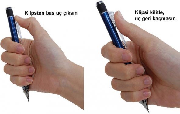 Tombow Mono Graph Versatil Kalem 0.7 mm Beyaz - 2