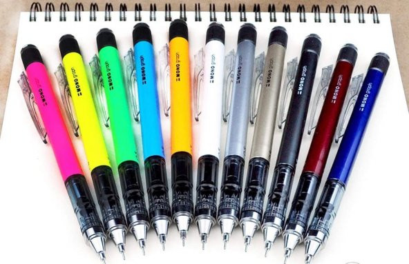 Tombow Mono Graph Versatil Kalem 0.7 mm Beyaz - 4