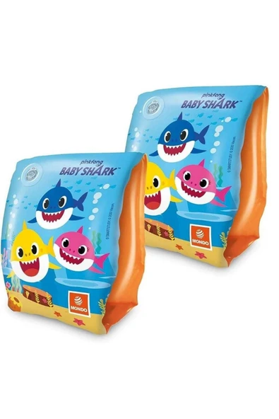 KUZGUN TİCARET Mondo - Baby Shark Kolluk 25 x 15 cm -16888 (Lisinya)