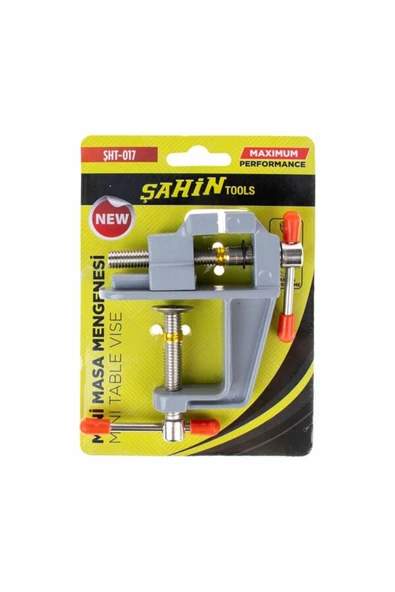 KUZGUN TİCARET Şahin Tools Şht-017 Alüminyum Kasa Mini Masa Mengene 30mm - Lisinya