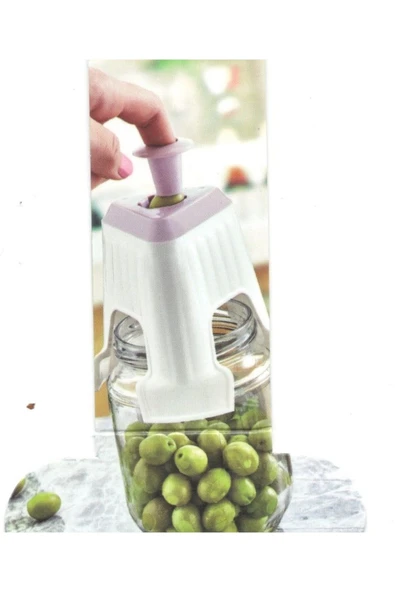 KUZGUN TİCARET Zeytin Çizme Aparatı - Kesme Makinesi - Parmaklık Hediyeli (4767) - Lisinya