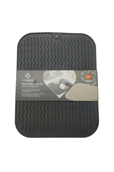 KUZGUN TİCARET ÇOK AMAÇLI MUTFAK MAT KAYDIRMAZ 36X28CM. (4767) - Lisinya