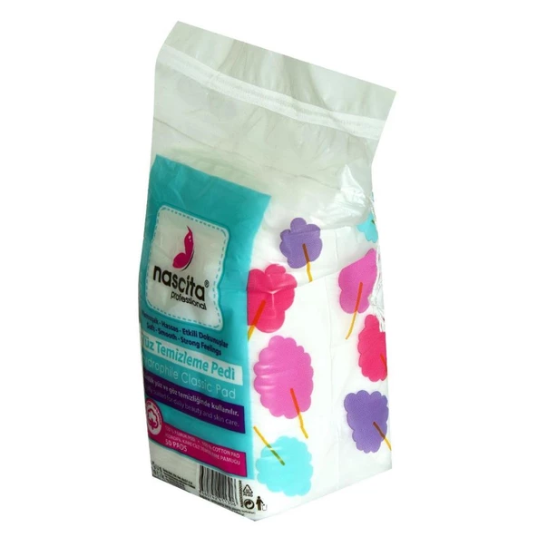 Nascita Yüz ve Göz Temizleme Pedi Pamuk Kare Hydrophile 50 Li - 5