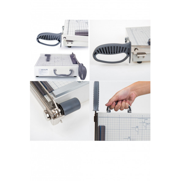 MÜHLEN Caki 480-A4 Kılıçlı ve Otomatik Presli Giyotin Makas Makinesi Kılıçlı Sistem - 3