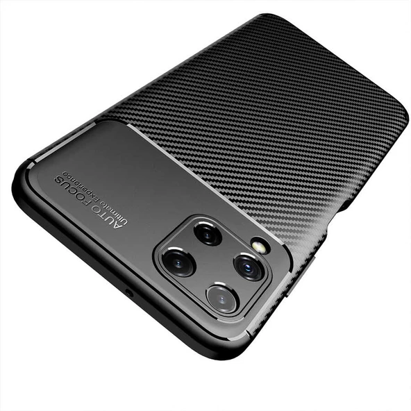 Galaxy M32 Kılıf Zore Negro Karbon Tasarım Silikon Kılıf - 8