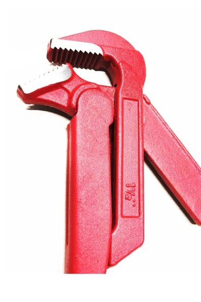 KUZGUN TİCARET 1.5 No Farklı Boru Çaplarına Uygun Çelik Maşalı Boru Anahtarı ( Lisinya )