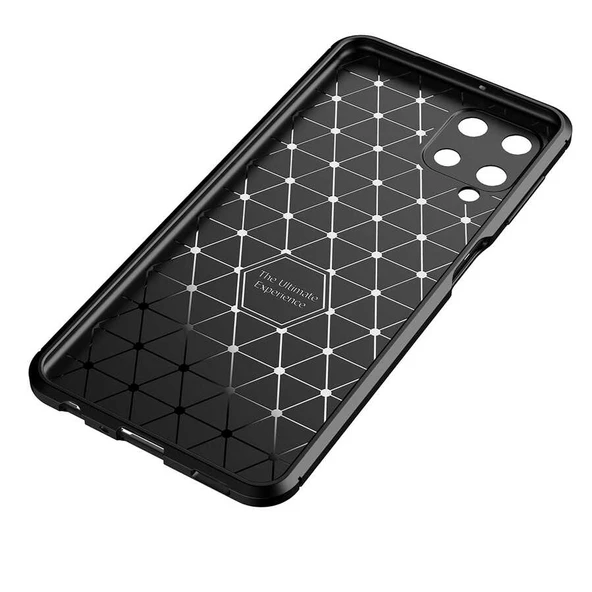 Galaxy M32 Kılıf Zore Negro Karbon Tasarım Silikon Kılıf - 12